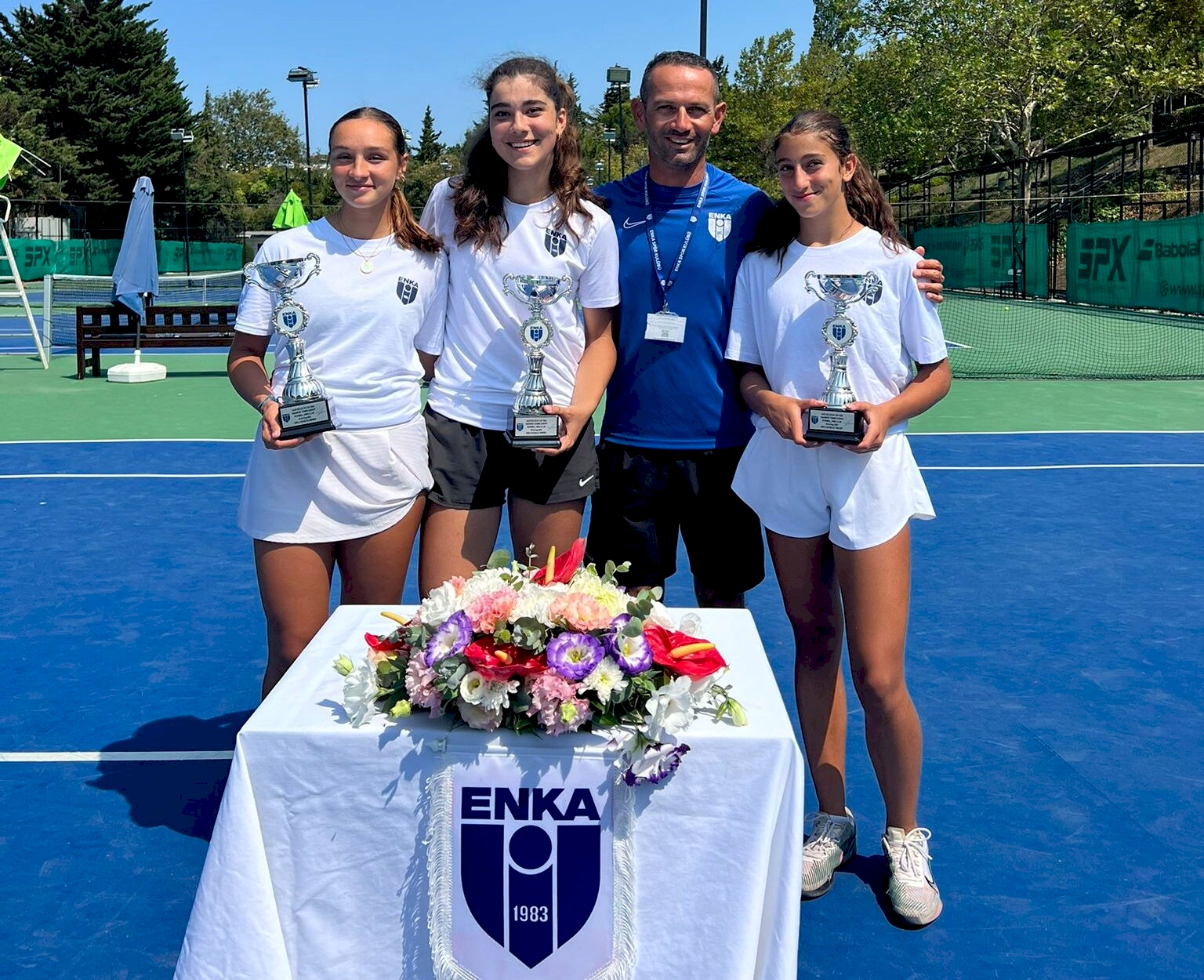 Sadi Gülçelik Cup Uluslararası Tenis Turnuvası'nda Sporcularımız Kupaları Kaldırdı!