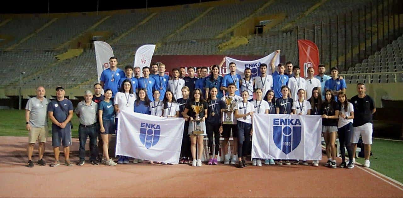 U20 Kulüpler Türkiye Şampiyonası'nda ENKA Kadınlar ve Erkeklerde İkinci Oldu!